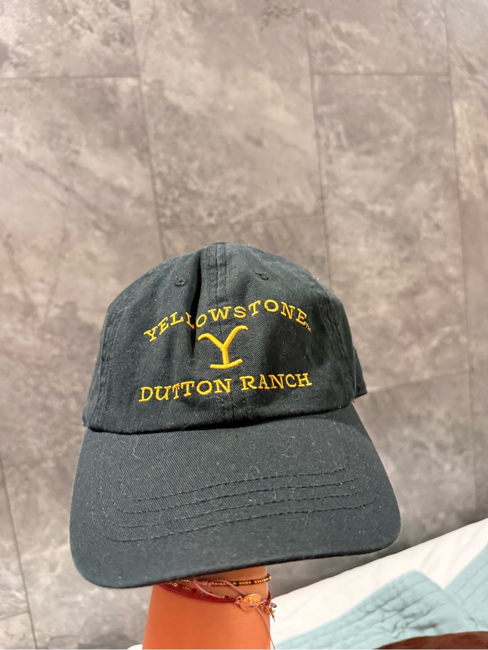 Yellowstone Dutton Ranch Black Baseball Cap